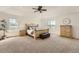 Spacious main bedroom with lots of natural light and a neutral color palette at 3549 Mallard Dr, Highlands Ranch, CO 80126