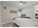 Bright bedroom with TV and plenty of space at 5904 N Perth St, Aurora, CO 80019