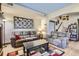 Comfortable living room with hardwood floors, neutral walls, and cozy seating at 820 Kimbark St # B, Longmont, CO 80501