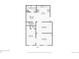 First floor plan featuring open living spaces at 915 26Th St, Denver, CO 80205