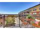 Relaxing balcony space perfect for outdoor seating, offering views of the community at 13456 Via Varra # 315, Broomfield, CO 80020