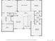 Floor plan featuring the second story layout, including the primary bedroom, bathrooms, and walk-in closet at 8385 Briar Trace Dr, Castle Pines, CO 80108
