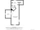 Upper floor plan with primary bedroom and bath at 1340 N Gilpin St, Denver, CO 80218