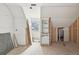 Unfinished room featuring drywall and door, providing natural light at 796 S Bristol St, Lakewood, CO 80228