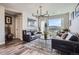 Cozy living room featuring modern decor, stylish furniture, and plenty of natural light at 20 Wilcox St # 308, Castle Rock, CO 80104