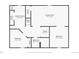 Floor plan showcasing the layout of the basement level with clearly labeled rooms and dimensions at 3775 S Green Ct, Englewood, CO 80110