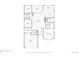 Floor plan of the home showing layout of rooms, including bedrooms, bathrooms, and living spaces at 1367 Teller St, Lakewood, CO 80214