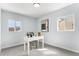 Bright office space featuring two large windows for ample natural light and modern decor at 2 S Knox Ct, Denver, CO 80219