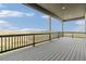Overlooking a scenic view, the deck is perfect for enjoying the outdoors and entertaining guests at 39441 Stockton Cir, Elizabeth, CO 80107