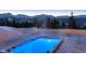 Hot tub view with mountain vista at 250 Sallie Barber Rd, Breckenridge, CO 80424