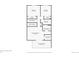 Second floor plan featuring bedrooms, closets, bathroom, and primary bedroom with balcony at 6727 S Race St, Centennial, CO 80122