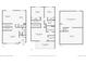 Detailed floorplan layout of the home, illustrating room dimensions and placement at 6727 S Race St, Centennial, CO 80122
