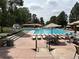 View of the pool and tanning area at the community center at 6875 Northstar Ct, Castle Rock, CO 80108