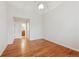 This is a bedroom featuring hardwood floors and a neutral color scheme at 9118 W 50Th Ln # 5, Arvada, CO 80002