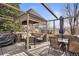 Inviting outdoor deck with gazebo, comfortable seating, and grilling area, perfect for entertaining at 9590 W Eureka Pl, Lakewood, CO 80227