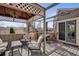 Outdoor deck with gazebo and comfortable seating, ideal for relaxation and entertaining at 9590 W Eureka Pl, Lakewood, CO 80227
