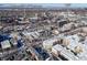 Aerial view highlighting apartment location near University of Denver and I-25 at 2042 S Josephine St # 2, Denver, CO 80210