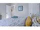 Spacious bedroom with a plush bed and calming decor at 3430 N Cook St, Denver, CO 80205