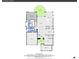 Detailed floorplan showcasing layout of first floor with kitchen, living room, and garage at 2344 S Lupine St, Denver, CO 80228