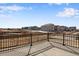 Backyard view from a back patio in a neighborhood with other homes at 10022 Wheeling St, Commerce City, CO 80022