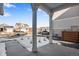 Covered front porch with view of the street at 10022 Wheeling St, Commerce City, CO 80022