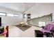 Playroom featuring a safety net, a modern ceiling fan, and bright natural light at 43010 Ptarmigan Ranch St, Parker, CO 80138