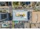 A high-rise building with a parking lot, street access, and a rooftop pool at 800 N Washington St # 804, Denver, CO 80203
