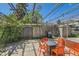 Backyard patio space with grill and seating area at 1271 Uinta St, Denver, CO 80220