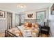Inviting bedroom boasts modern decor and natural light at 1271 Uinta St, Denver, CO 80220