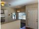 Bright dining area with natural light, neutral paint, and a view of the outdoors at 8430 Little Rock Way # 102, Highlands Ranch, CO 80126