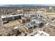 Scenic aerial view of neighborhood with modern buildings and surrounding landscape at 2736 N Clay St, Denver, CO 80211