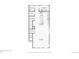Second-floor plan showing the kitchen, dining room, living room, laundry, and bath at 14952 Gladshine Dr, Parker, CO 80134