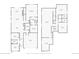 Floor plans showcasing the layout of the first floor and basement of the home at 5211 Routt Ct, Arvada, CO 80002
