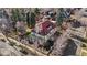 Aerial view of house and neighborhood at 930 E 7Th Ave, Denver, CO 80218