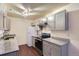 Well-appointed kitchen featuring appliances, granite countertops, and plentiful cabinetry at 2223 S Buckley Rd # 102, Aurora, CO 80013