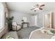 Tranquil bedroom featuring neutral walls, soft carpet, and tasteful decor at 3030 Wyandot St # 4, Denver, CO 80211