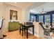 Bright office nook featuring built-in shelving and plenty of natural light at 9486 Elmhurst Ln # D, Highlands Ranch, CO 80129