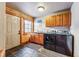 Practical laundry room with modern washer and dryer, sink, storage, and natural light at 351 Kimmes Ln, Breckenridge, CO 80424