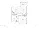 First floor plan with a living room, dining room, kitchen, bathroom, bonus room, foyer, and garage at 5078 S Quail St, Littleton, CO 80127