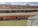 Beautiful view of the backyard with scenic landscape beyond the fence at 11701 Elkhart St, Commerce City, CO 80603