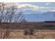 Scenic view of mountains in the distance at 11701 Elkhart St, Commerce City, CO 80603