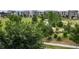 Scenic view of the community park and surrounding neighborhood buildings at 43 S Oneida Ct, Denver, CO 80230