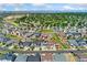 House located within a residential neighborhood featuring landscaped lawns and mature trees at 10993 Ledges Rd, Parker, CO 80134