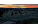 Stunning sunset views over the scenic landscape from the property's vantage point at 10177 Rancho Montecito Dr, Parker, CO 80138