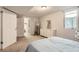 Spacious basement bedroom with ensuite bathroom access at 3720 S Hazel Ct, Englewood, CO 80110