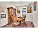 Formal dining room featuring a chandelier and furniture at 3437 Rosato Dr # C, Highlands Ranch, CO 80126