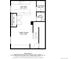 Detailed floor plan showcasing the basement layout with a Gathering room, wet bar, bath, and storage room at 18233 E Dorado Ave, Centennial, CO 80015