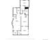 Detailed layout of the basement showcasing storage, sitting room, and bedroom placement at 438 S Emerson St, Denver, CO 80209