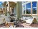 Relaxing patio area with comfortable seating, grill, and fire pit offering a delightful outdoor experience at 3720 Pecos Trl, Castle Rock, CO 80109