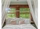 Cozy bedroom with a large window overlooking lush greenery, offering a serene view at 3055 N York St, Denver, CO 80205